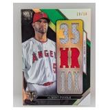 2016 Albert Pujols Topps TT Emerald Relic 18/18