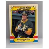 1987 Fleer Awards #6 Jose Canseco ROY RC Corner