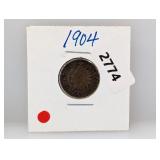 1904 Indian Head Penny