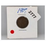1907 Indian Head Penny