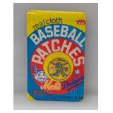 1975 Fleer Real Cloth Baseball Patches Pack