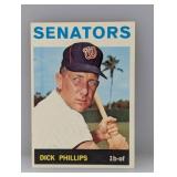 1964 Topps Baseball Dick Phillips TUFF HI # 559