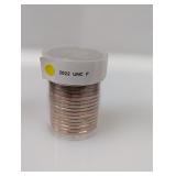 2022-P Roll UNC JFK Half $1 Dollars