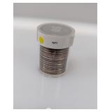 1971 Roll JFK Half $1 Dollars