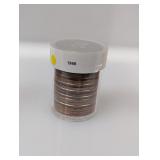 1989 Roll JFK Half $1 Dollars