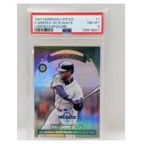 1997 Donruss Lim Exposure Griffey Jr White PSA 8