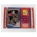 /250 Topps Chrome Patrick Roy Comm Reprint Relic