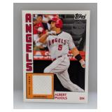 2019 Albert Pujols Topps 1984 Variation Jersey