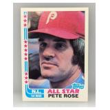 1982 Topps #337 Pete Rose Indent