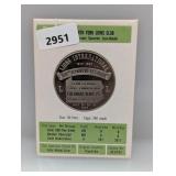 Lions Club Ann Souvenir Coin-Medal