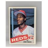 1985 Topps Eric Davis RC #627