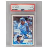 1983 Hal Mcrae Topps #25 PSA 8