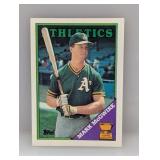 1988 Topps All- Star Rookie Mark McGwire RC Edge