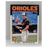 1986 Topps #340 Cal Ripken Corners