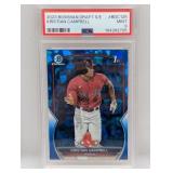 2023 Campbell Bowman Chrome Sapphire 1st PSA 9