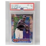 2017 Topps Finest Ken Griffey Jr Recreates PSA 7