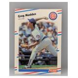 1988 Fleer #423 Greg Maddux RC Edge