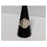 .925 Sterling Sculptural Cat Claw Ring Sz 10