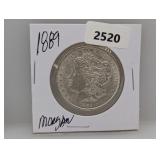 1889 90% Silv Morgan $1 Dollar