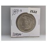 1891-S 90% Silv Morgan $1 Dollar