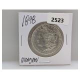 1898 90% Silv Morgan $1 Dollar