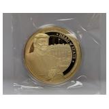 Trump Clad Gold Layered Medallion