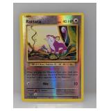 Pokemon 2016 Rattata Reverse Holo 66 *DMG