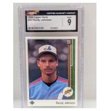1989 Upper Deck Randy Johnson RC #25 CGC 9