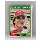 1981 Topps N.L. All-Star Johnny Bench #600 Damaged