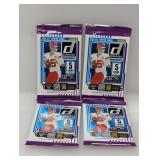 (4) 2025 Donruss Football Packs