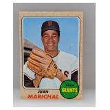 1968 Topps Baseball JUAN MARICHAL HOF 205