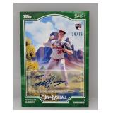 2025 Topps 80Gï¿½Bob Ross Michaelï¿½McGreevy Auto /75