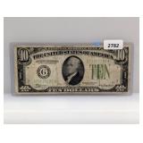 1934 Chicago IL $10 Fed Reserve Note