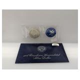 1974 Ike UNC Silv $1 Dollar