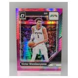 2024-25 Donruss Optic Victor Wembanyama Pink Hyper
