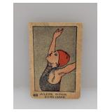 1928 W512 Aileen Riggin Diving Champ 40 Damage