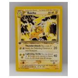 2000 Pokemon 1st Ed Neo Revelation Raichu #21 *MP