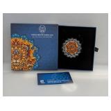 2023 2oz .999 Silv Chakra $5 Coin