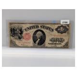 1917 Red Seal $2 US Sawhorse Note