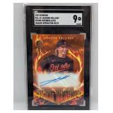 2024 Holliday Bowman Ch Orange Ref Auto /25 SGC 9