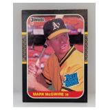 1986 Leaf Rated Rookie Mark McGwire Corners/Edges