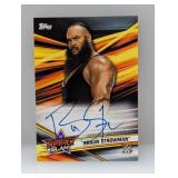 2019 Topps WWE Summer Slam Braun Strowman Auto
