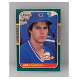 1987 Donruss Greg Maddux RC #52