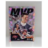 2021 Super Bowl MVP Cracked Ice Sticker Tom Brady