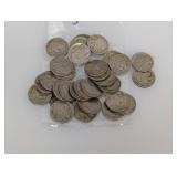 (30) Mixed Date Buffalo Nickels