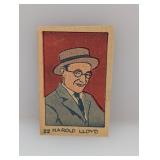 1928 W512 Harold Lloyd Comic Corners/Edges/Stain