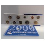 2000 UNC US Mint Set