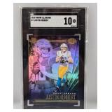2020 Panini Illusions Justin Herbert RC 7 SGC 10