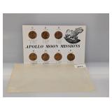 Apollo Moon Missions Pennies Set