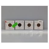 (4) Mixed Date Indian Head Cents